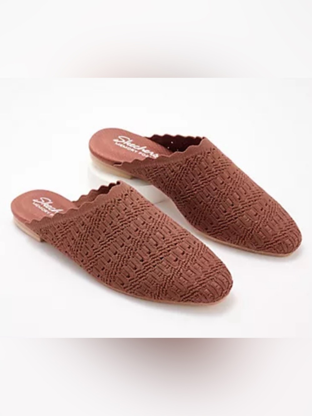 NWT Skechers Cleo Washable Vegan Crochet Mules -Sweet Daffodil Size 8.5